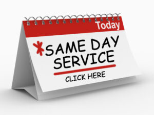 same day service